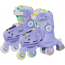Роликові ковзани Yvolution Twista, розмір 24-28, фіолетовий