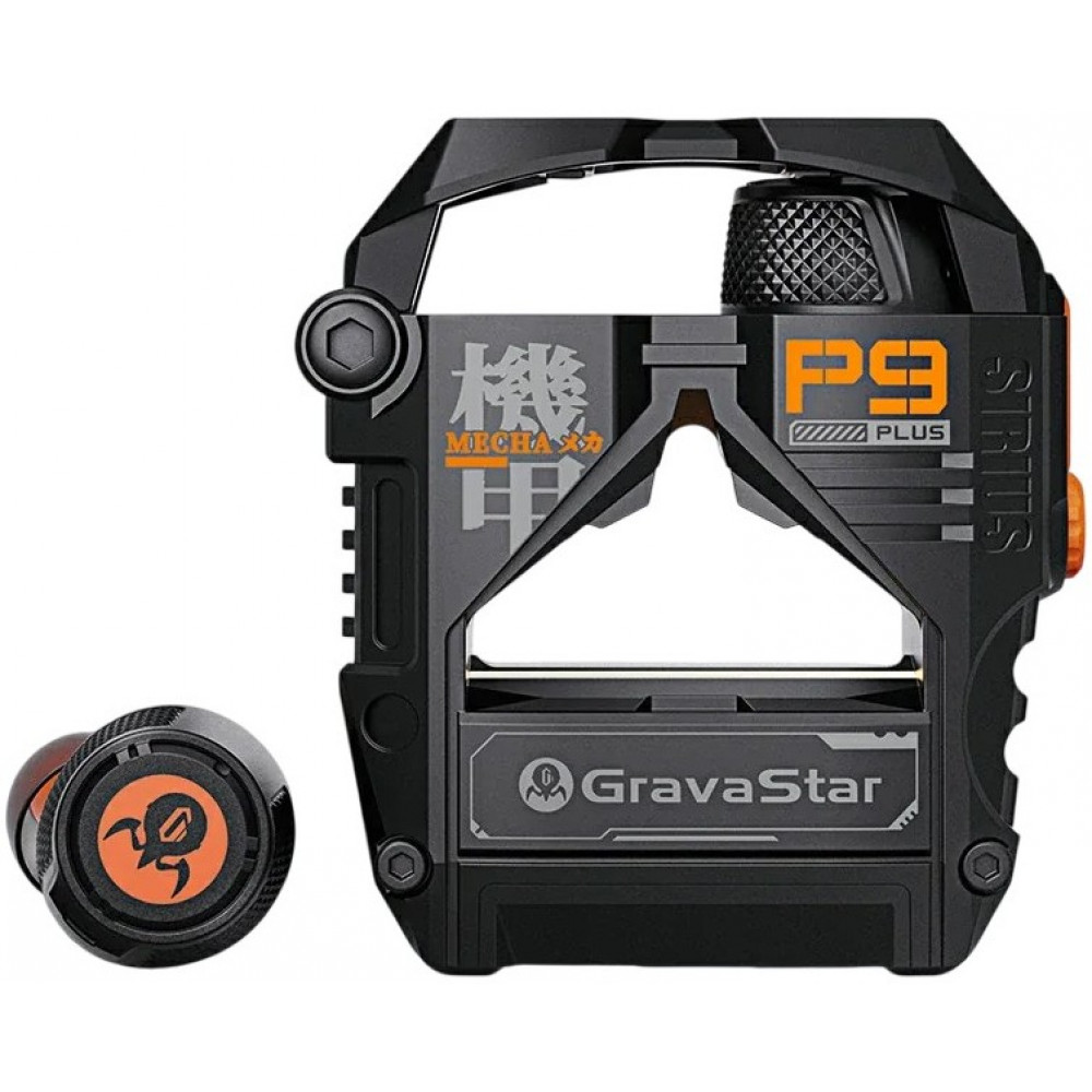 Навушники TWS Gravastar Sirius Plus, BT 5.3, чорний