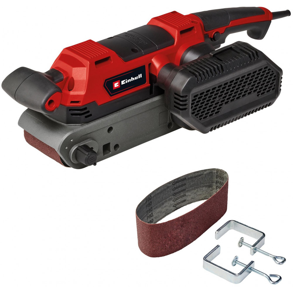 Шліфмашина стрічкова Einhell TE-BS 850E 850Вт 75х533мм кабель 3м 3.33кг
