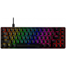 Клавіатура механічна HyperX Alloy Origins 65 67key, Red, USB-A, EN/UA, RGB, чорний
