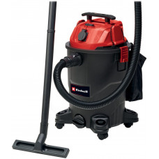 Пилосос професійний Einhell 1930А 1500Вт пластик 30л 190мбар шланг 2.5м кабель 3м розетка 2кВт 4.7кг