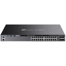 Комутатор TP-LINK SG6428XHP 24xGE (24xPoE), 4xSFP+, 720Вт, Керований L3