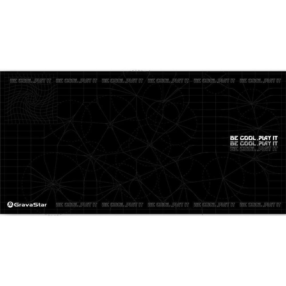 Ігрова поверхня GravaStar Gaming Pad, XL (800x400x3мм), чорний