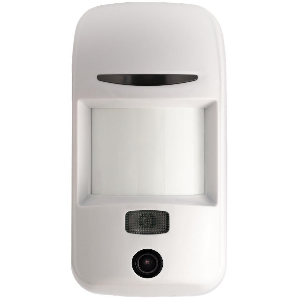 Датчик руху з камерою фото за запитом U-Prox PIR Cam White, бездротовий, білий