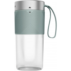 Блендер Tefal Lightmix портативний для смузі, чаша-300мл, USB, тритан, зелений Блендер Tefal Lightmix портативний для смузі, чаша-300мл, USB, тритан, зелений