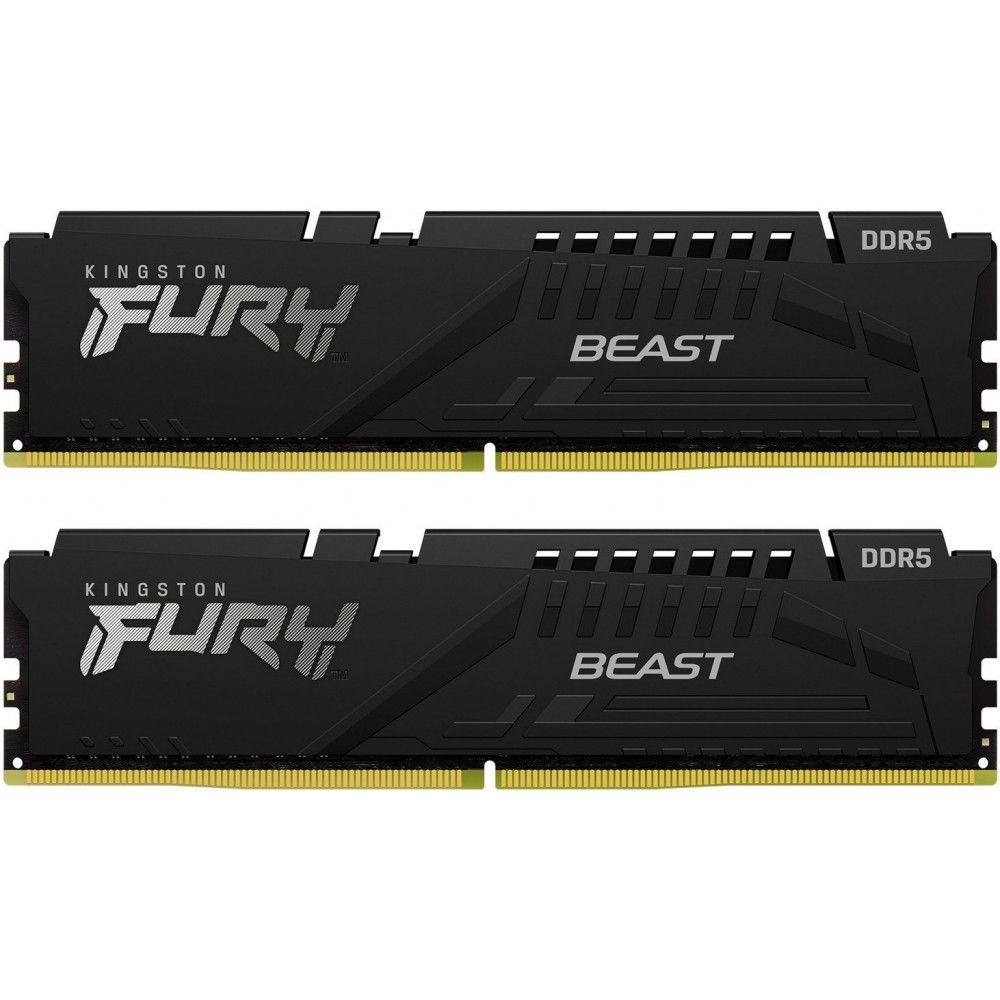 Пам'ять ПК Kingston DDR5 32GB KIT (16GBx2) 6000 FURY Beast  EXPO