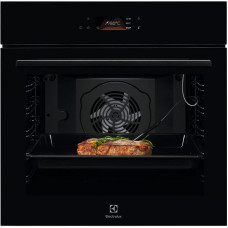 Духова шафа Electrolux електрична, 72л, A+, дисплей, конвекція, телескопічні напрямні, чорний