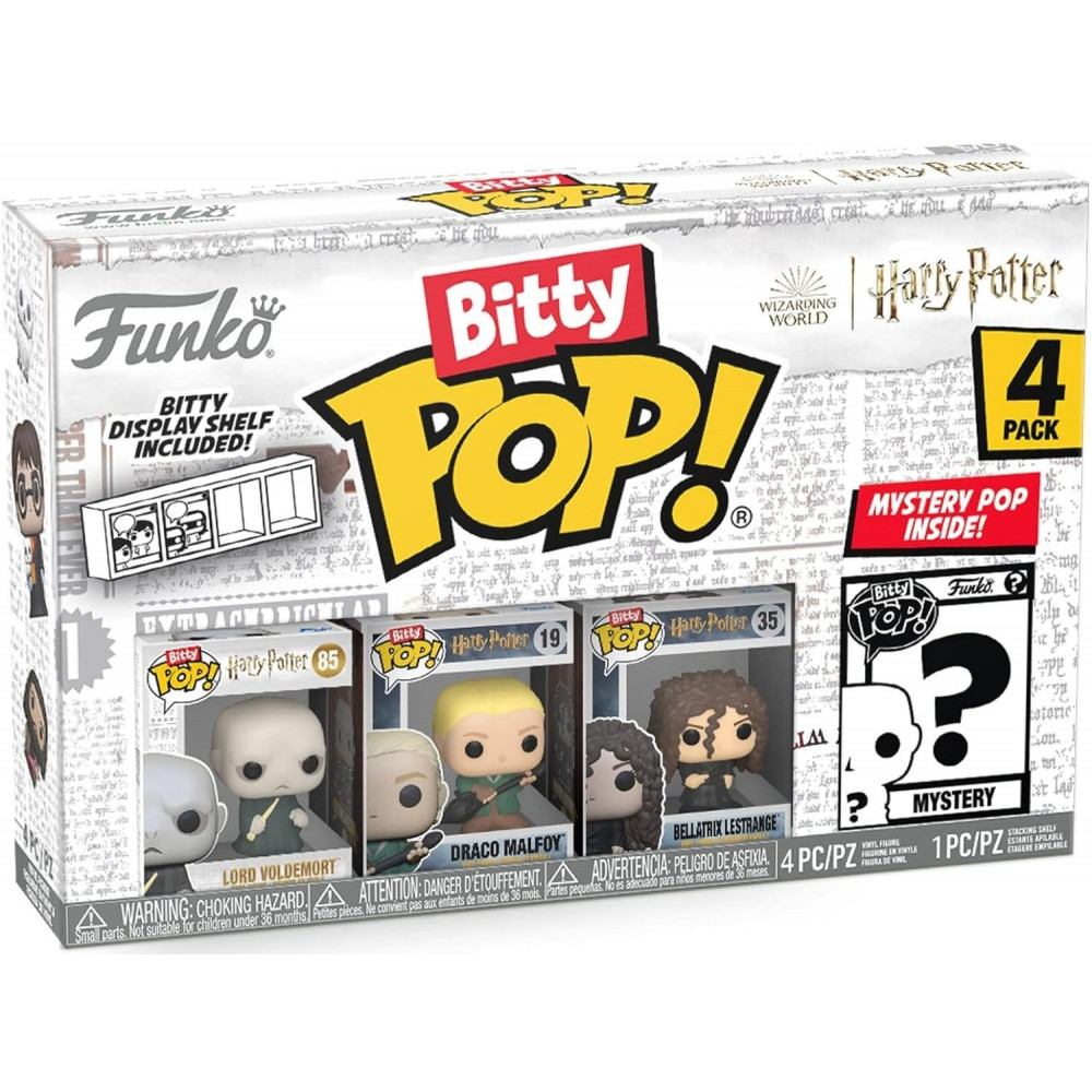 Набір подарунковий Funko POP (Bitty): Harry Potter - Voldemort 4PK