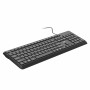 Клавіатура мембранна 2E KS405 104key, USB-A, EN/UK, чорний