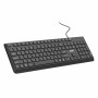 Клавіатура мембранна 2E KS405 104key, USB-A, EN/UK, чорний