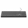 Клавіатура мембранна 2E KS405 104key, USB-A, EN/UK, чорний