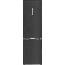 Холодильник Whirlpool з нижн. мороз., 203.5x60х66.3, холод.відд.-231л, мороз.відд.-104л, 2дв., А++, NF, дисплей, інв., зона нульова, сірий