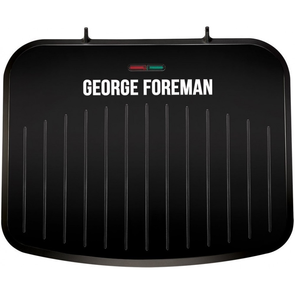 Гриль George Foreman прижимний Fit Grill Medium 1630Вт, темп. режимів-1, пластик, чорний