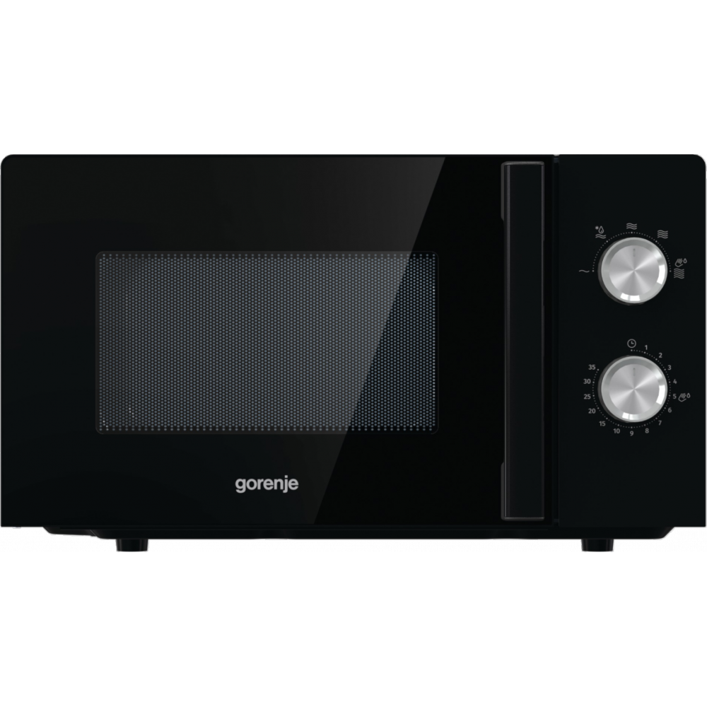 Мікрохвильова піч Gorenje, 17л, мех. керув., 700Вт, чорний