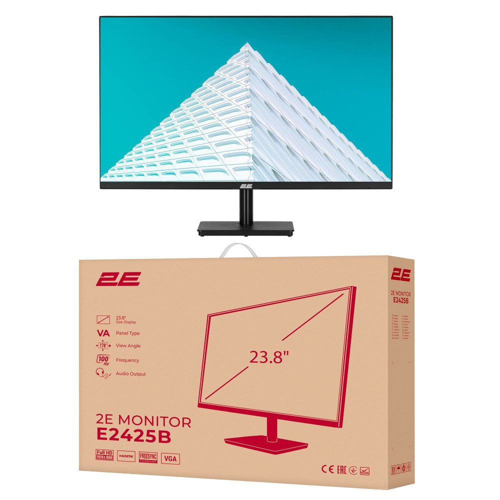 Монітор 2E 23.8