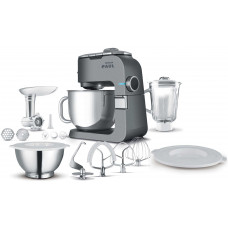 Кухонна машина Sencor Paul 1 1700Вт, чаша-метал, корпус-метал/пластик, насадок-12, метал