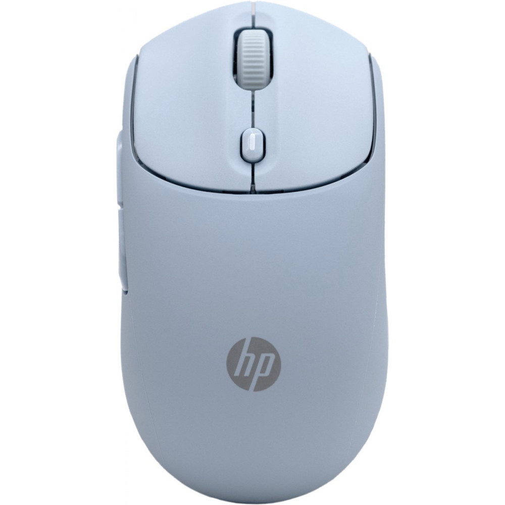 Миша HP 400 Quiet, WL/BT, блакитний