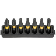 Біти DeWalt FlexTorq 25 мм Рh2 Pz2 Т20 Т25 Т30 набір 7шт