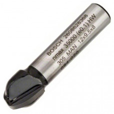 Фреза галтельна Bosch Professional Std S8 R6 D12 L9.2 Фреза галтельна Bosch Professional Std S8 R6 D12 L9.2