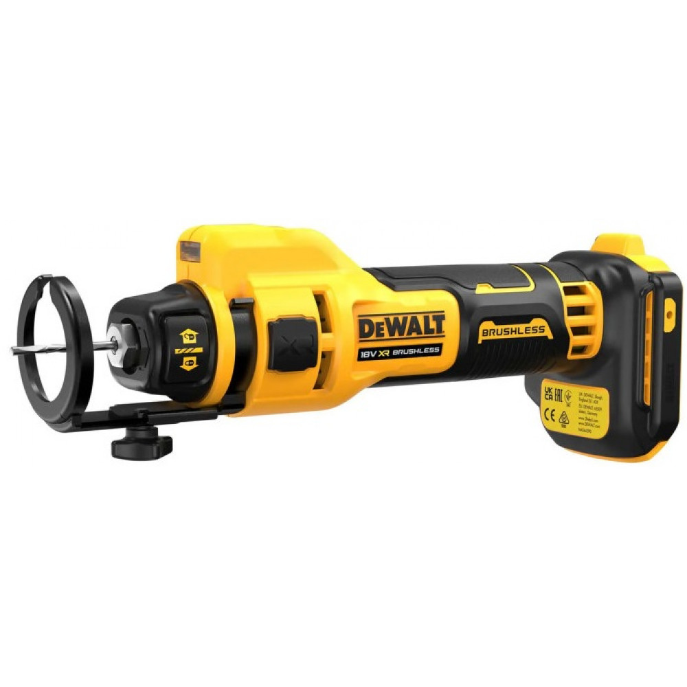 Фрезер акумуляторний DeWalt 18В XR Li-Ion 26000об/хв цанга 3.2-6.4мм 0.79кг без АКБ та ЗП