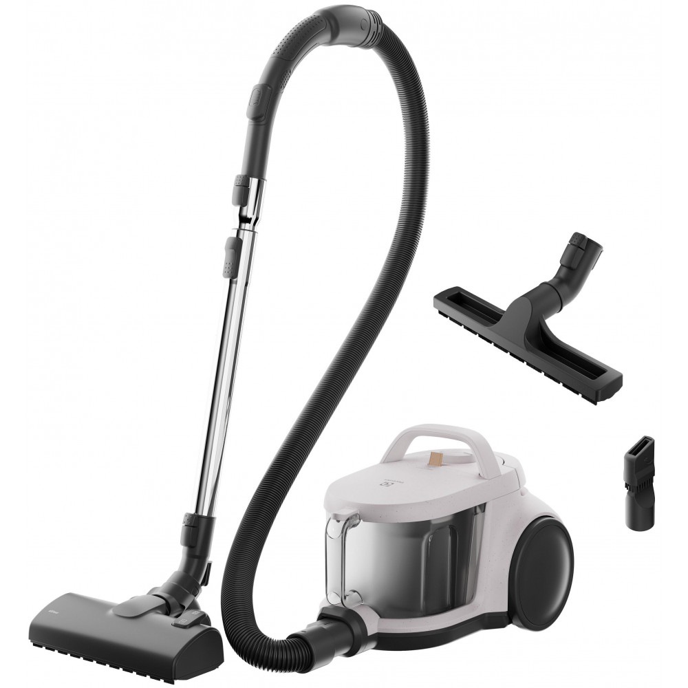 Пилосос Electrolux контейнерний, 850Вт, конт пил -2л, HEPA12, 3 насадки, білий