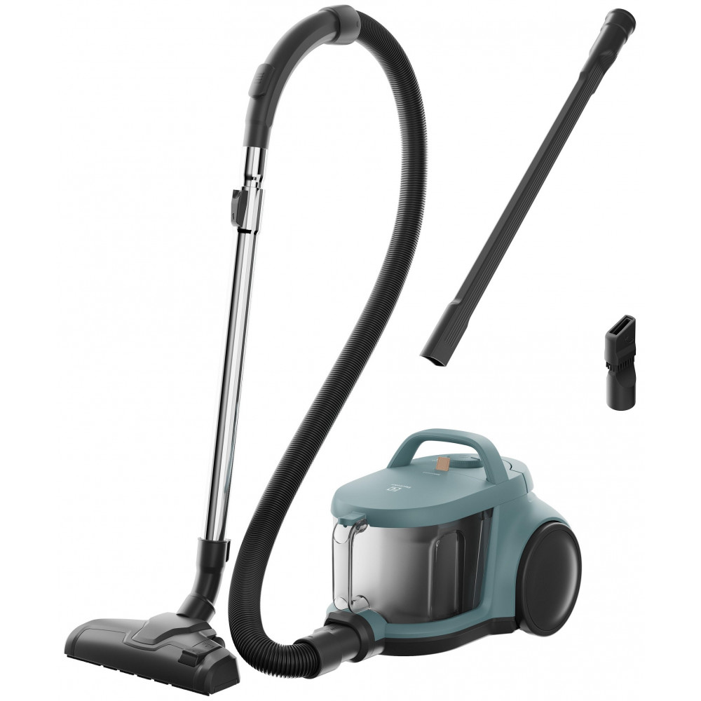 Пилосос Electrolux контейнерний, 850Вт, конт пил -2л, HEPA12, 3 насадки, зелений