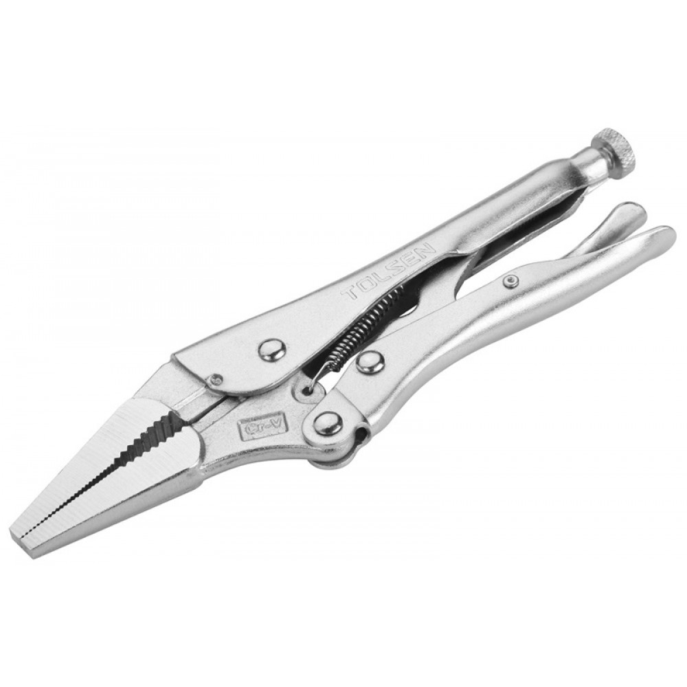 Кліщі затискні Tolsen Профі, 0-65мм, храповий механізм, 230мм