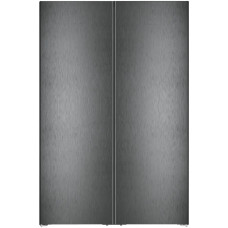 Холодильник Liebherr SBS, 185.5x119.4х67.5, холод.відд.-398л, мороз.відд.-271л, 2дв., A++, NF, диспл внутр., чорний