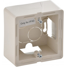 Коробка 1-постова для накладного монтажу Legrand Valena LIFE, слонова кістка