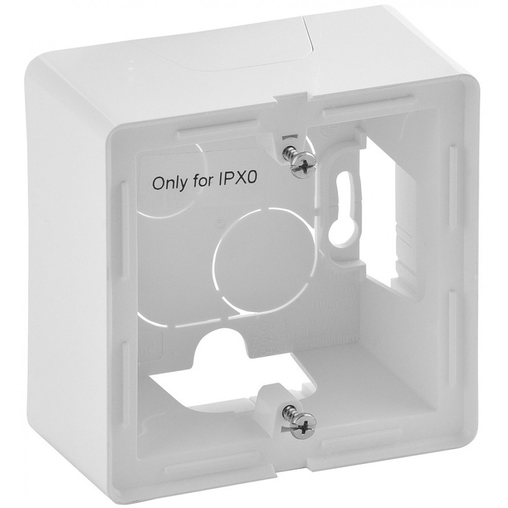 Коробка 1 постова для накладного монтажу Legrand Valena LIFE, білий