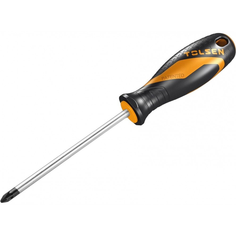 Викрутка Tolsen Ерго хрестова, PH2х150мм, сталь CrV