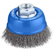 Щітка чашкова Bosch Professional кручена сталь 70мм 0.3мм M14 Щітка чашкова Bosch Professional кручена сталь 70мм 0.3мм M14