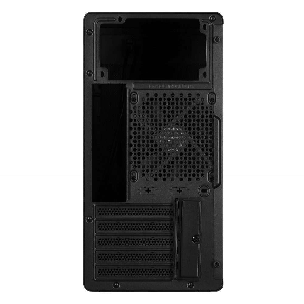 Корпус 2E Credo V285B без БЖ, 1xUSB3.0, 1х USB 2.0, 1xUSB Type-C, 1x120мм, VGA 300мм, mATX, чорний