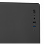 Корпус 2E Credo V500B без БЖ, 1xUSB3.0, 1х USB 2.0, 1xUSB Type-C, 1x120мм, VGA 310мм, ATX, чорний