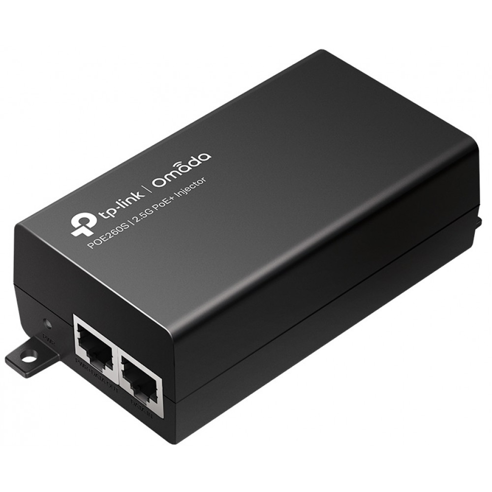 Інжектор PoE TP-LINK TL-POE260S 1x2.5GE, 1x2.5GE PoE, 30Вт