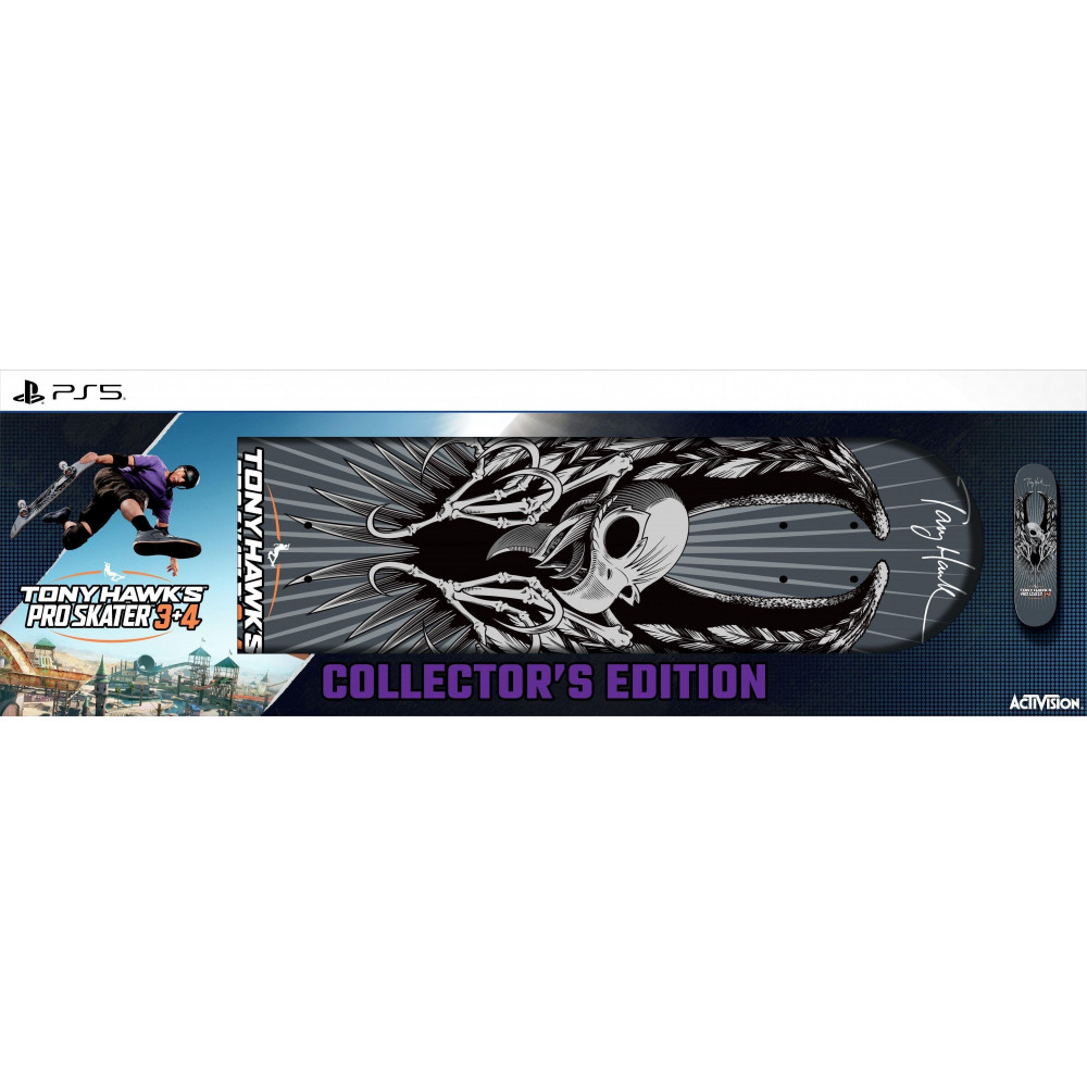 Гра консольна PS5 Tony Hawk Pro Skater 3+4 Collector's Edition, BD диск