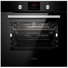 Духовка электр. Hansa, 60см, 77л, A, гриль, емаль легкого очищення, диспл., чорний Духовка электр. Hansa, 60см, 77л, A, гриль, емаль легкого очищення, диспл., чорний