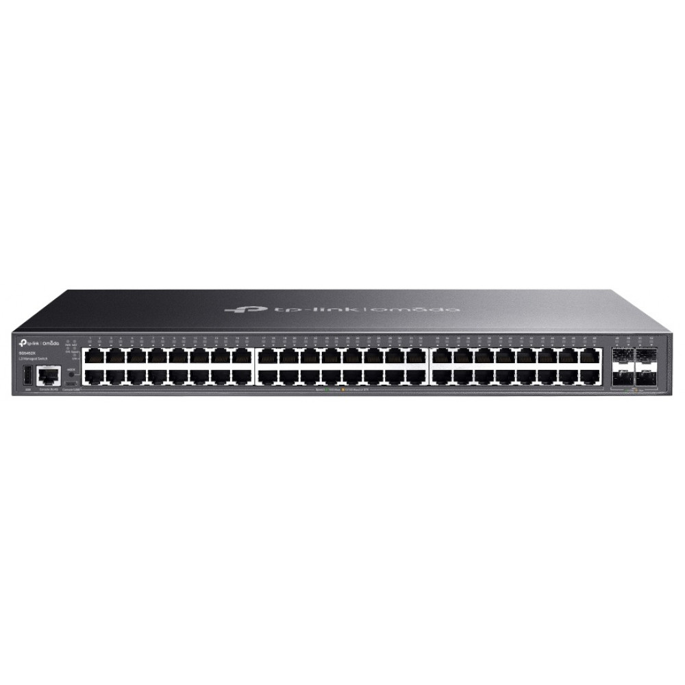 Комутатор TP-LINK SG5452X 48xGE, 4xSFP+, Керований L3
