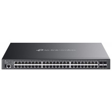 Комутатор TP-LINK SG5452XMPP 48xGE (48xPoE), 4xSFP+, 770Вт, Керований L3