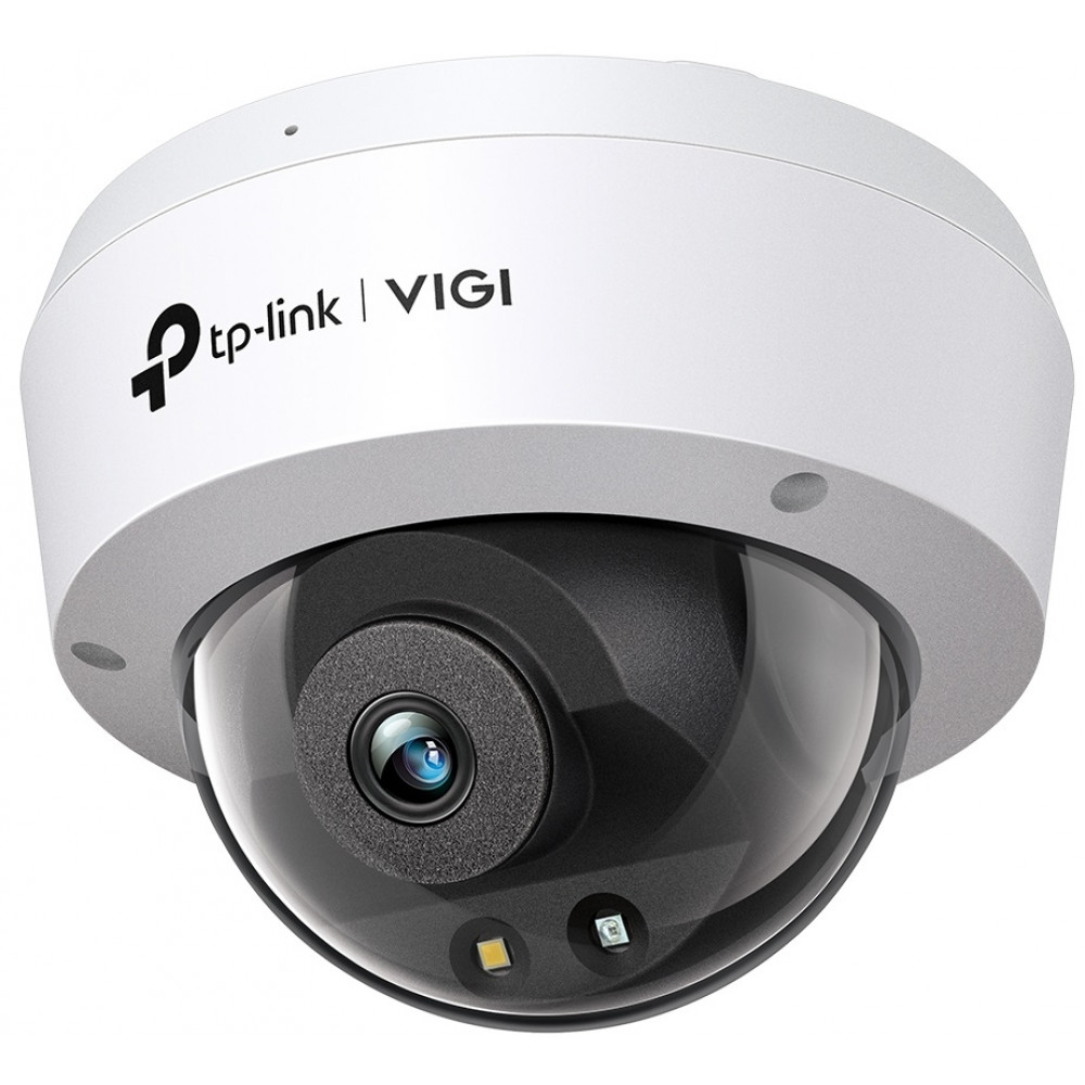 IP-Камера TP-LINK VIGI C250-4, PoE, 5Мп, 4 мм, H265+, IP66, Dome, кольорове нічне бачення, зовнішня