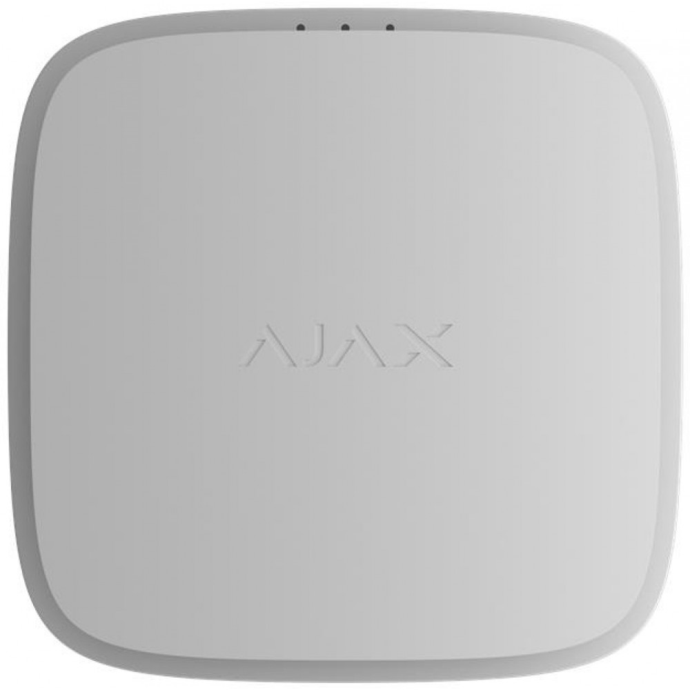 Датчик пожежний димовий Ajax EN54 FireProtect Smoke white, Jeweller, EN54, бездротовий, білий