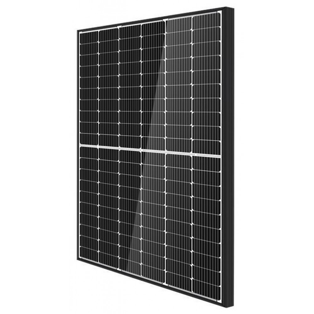 Фотоелектрична панель Leapton Solar LP182x182-M-60-NH-500W, Mono, MBB, Halfcell, Black frame, Dual glass