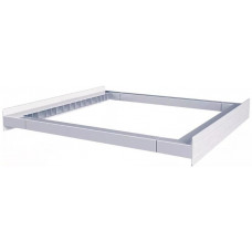 Комплект монтажний Whirlpool для з'єднання пральної машини з сушильною машиною, 45-60см, білий