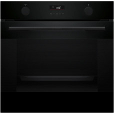 Духова шафа Bosch електрична, 76л, A, дисплей, конвекція, телескопічні направляючі, чорний