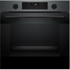 Духова шафа Bosch електрична, 76л, A, дисплей, конвекція, телескопічні направляючі, темно-сірий Духова шафа Bosch електрична, 76л, A, дисплей, конвекція, телескопічні направляючі, темно-сірий