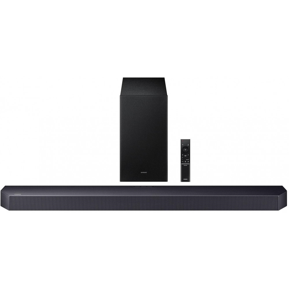 Саундбар Samsung HW-Q600F 380Вт, 3.1.2, BT, HDMI-eARC, саб, Dolby Atmos, чорний