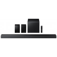 Саундбар Samsung HW-QS750F 465Вт, 5.1.2, BT, HDMI-eARC, Wi-Fi, саб, Dolby Atmos, чорний