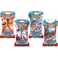 Колекційна карткова гра Pokemon: Paradox Rift (Cardboard Cover), бустер пак (1шт) Колекційна карткова гра Pokemon: Paradox Rift (Cardboard Cover), бустер пак (1шт)