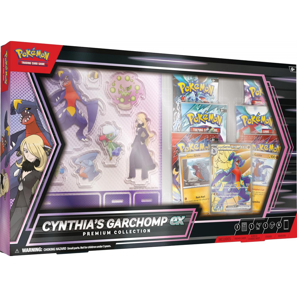 Колекційна карткова гра Pokemon: Cynthia's Garchomp ex - Premiun Collection