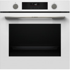 Духова шафа Bosch електрична, 76л, A, дисплей, конвекція, телескопічні направляючі,  белый